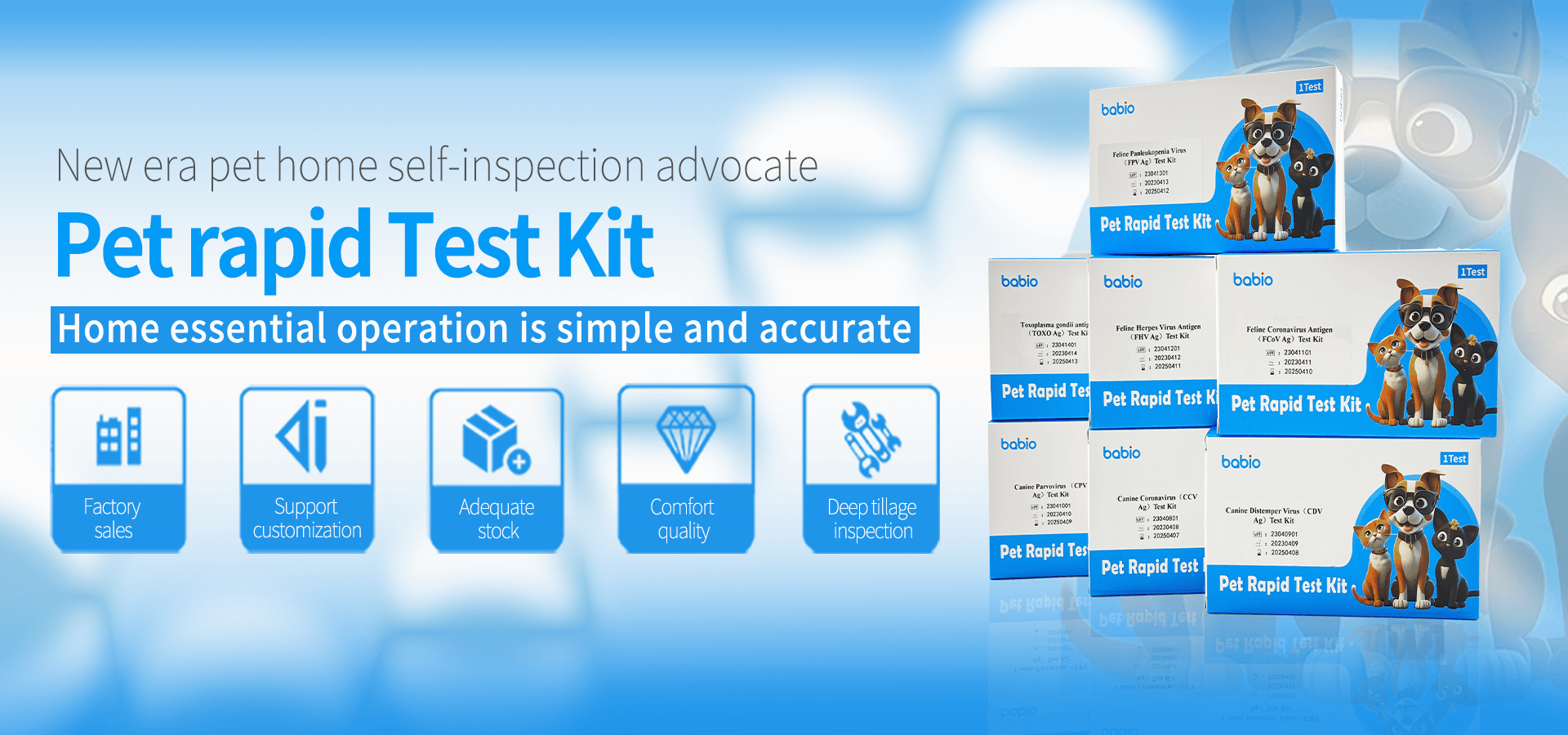 pet rapid test kit 