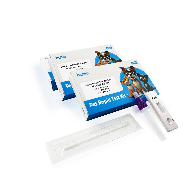 Cat coronavirus antigen (FCoV Ag) test kit