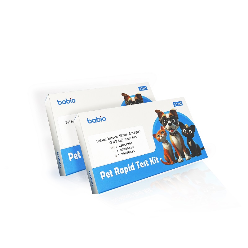 Feline herpesvirus antigen (FHV Ag) test kit